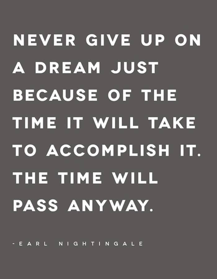 inspirational dream quote 
